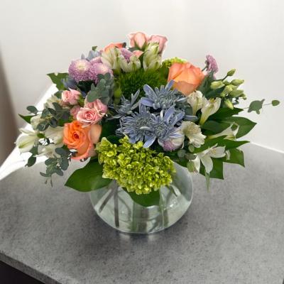 Whispering Blue Blooms